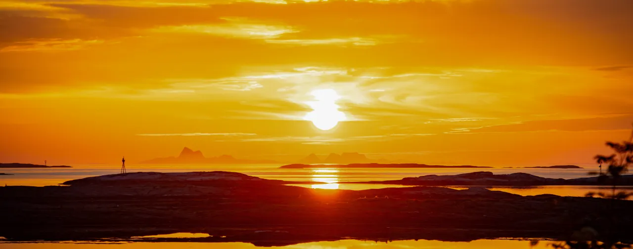 Solnedgang