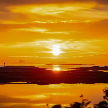 Solnedgang
