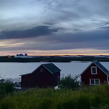 Træna og naust